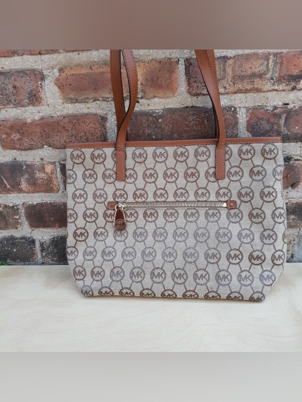 Michael Kors Monogram Tote Bag